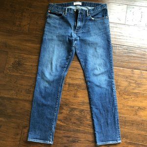Gap mens skinny jeans medium blue 1969 denim size 33 W x 29 L